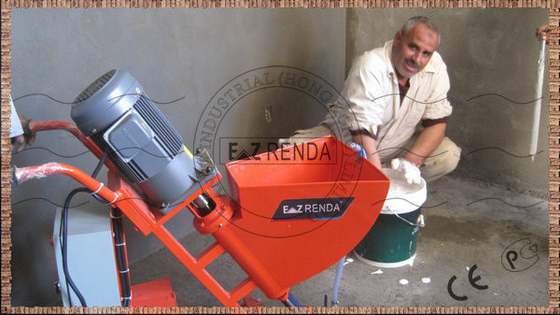 Elektrische Mörser-Spray-Maschine für Raum-Dekoration 1.5KW/380V mit Luftkompressor